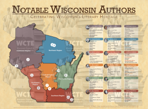 Wisconsin Literary Map